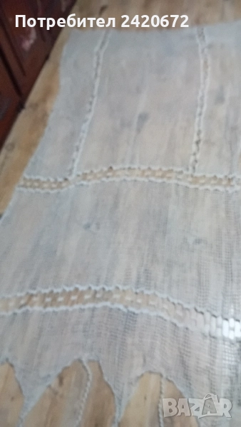 ръчно плетено перде, снимка 1