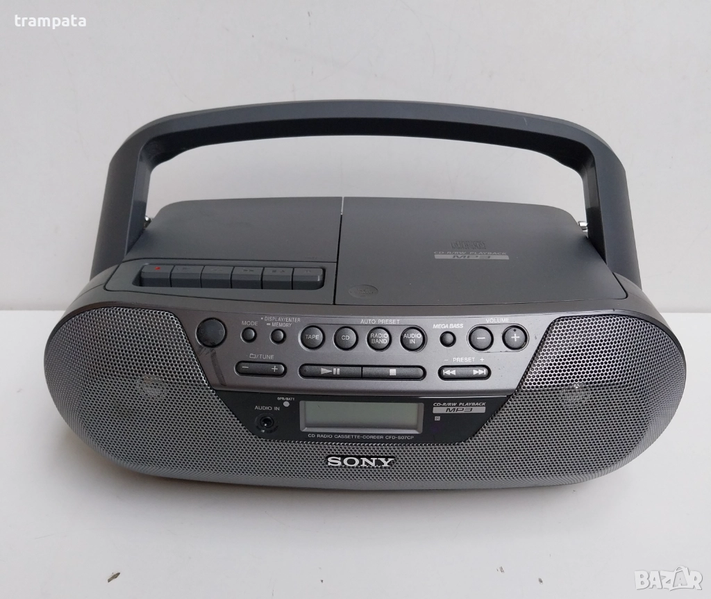 НАЙ ДОБРАТА ОФЕРТА Радиокасетофон Sony CFD-S07CP, снимка 1