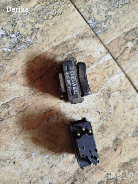 Бутони копчета за ел стъкла Мерцедес 124, снимка 1