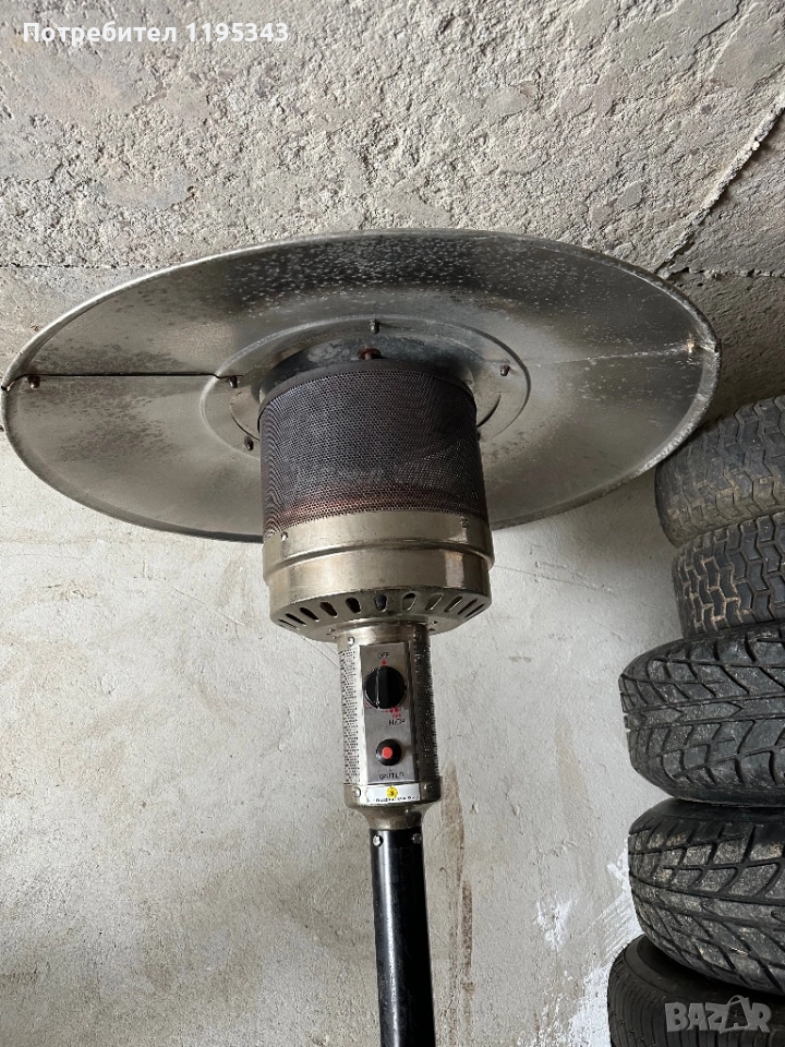 Газова печка гъба, снимка 1