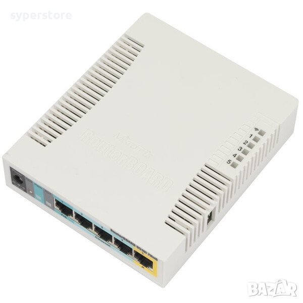 Точка за достъп Mikrotik BOARD RB951Ui-2HnD Access Point за вашия апартамент, къща или офис, снимка 1