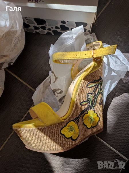 Сандали на платформа - НОВИ, снимка 1