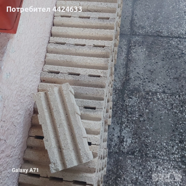 Огнеопорни тухли 56 броя., снимка 1