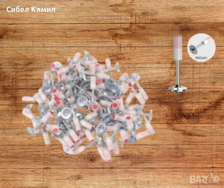 Пирони за пистолет 100 бр., 16 мм., снимка 1