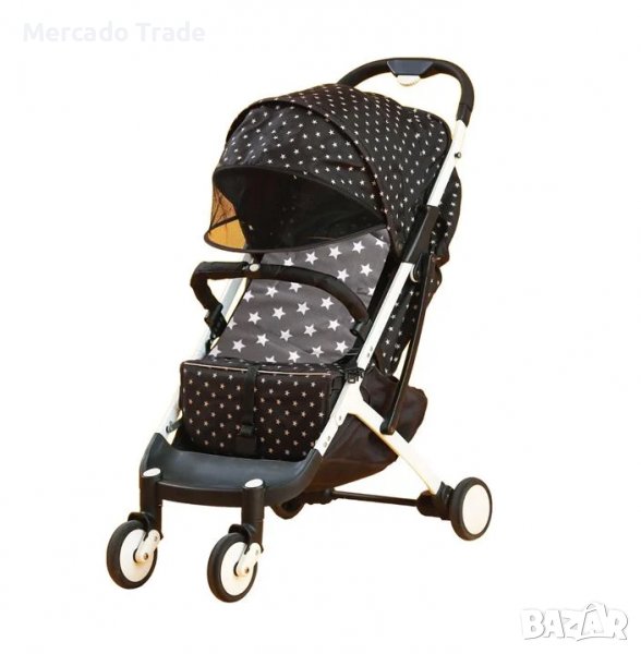 Подложка Mercado Trade, За бебешка количка, 2 лица, Универсален, Сив, снимка 1