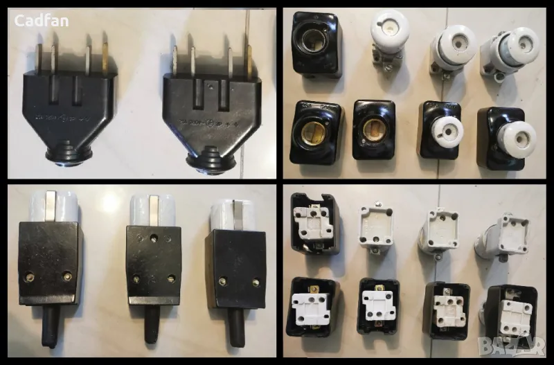 Индустриални щепсели винтови предпазители щекери, снимка 1