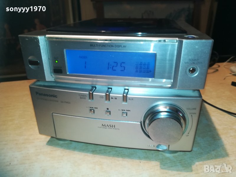 panasonic sa-pm03 cd/tuner/ampli 1203211845, снимка 1