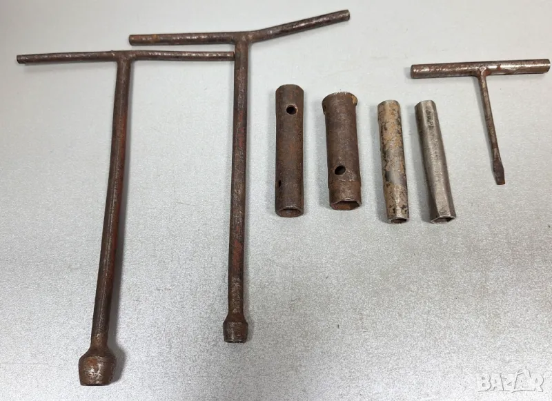 Комплект стари Т-образни ключове, снимка 1
