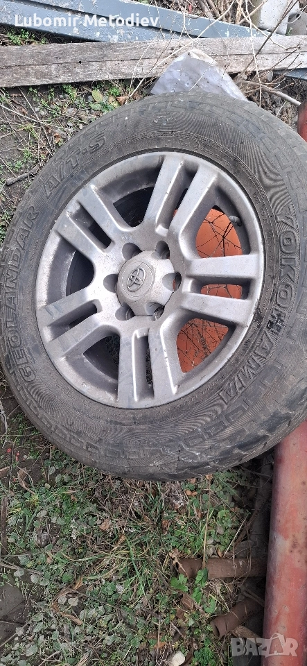 Алуминиеви джанти с гуми, снимка 1