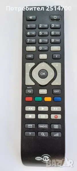 Дистанционно управление OTE TV RC2764524/01B Remote Control, снимка 1