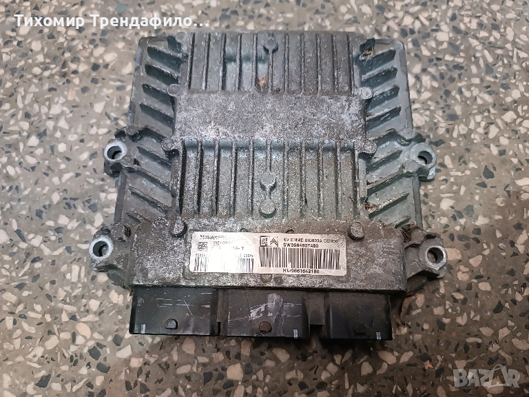 ECU FIAT SCUDO 2.0 HDi 07-16 ECU 5WS40662A-T , 9664807380 , 9661642180 SID803A , SID 803A, снимка 1