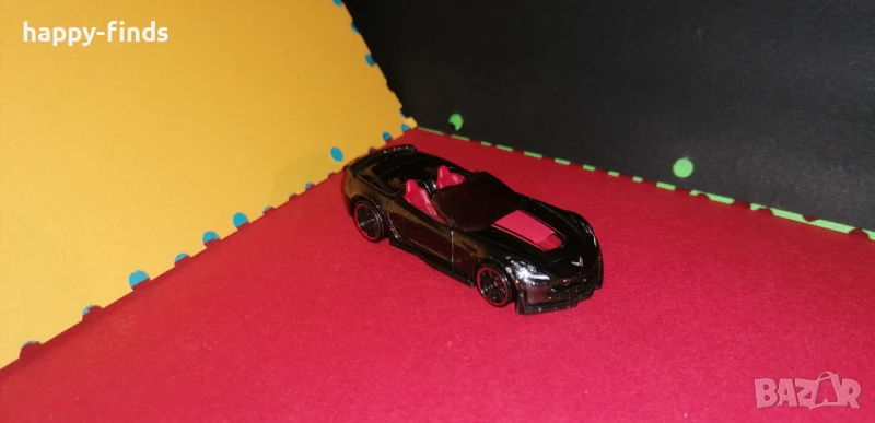 Hot Wheels Corvette C7 Z06 Convertible TM GM FJV40, снимка 1