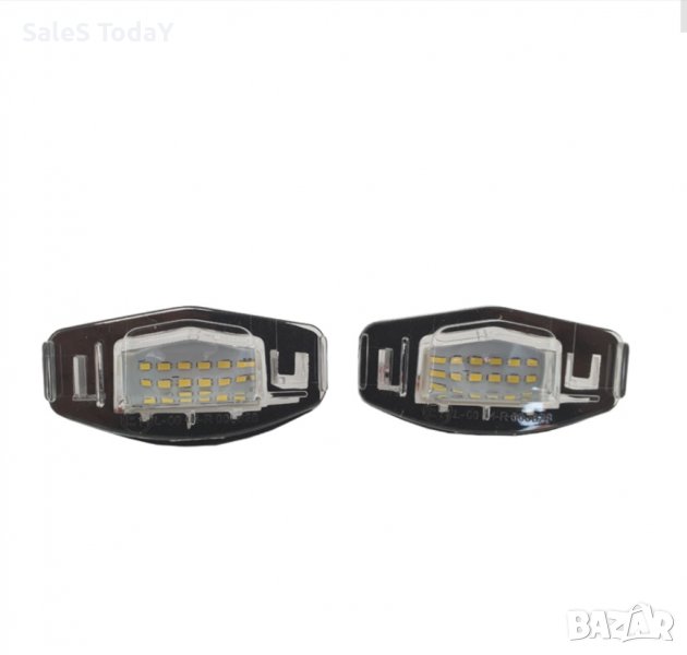 LED плафон, за регистрационен номер, Honda, 2бр., снимка 1