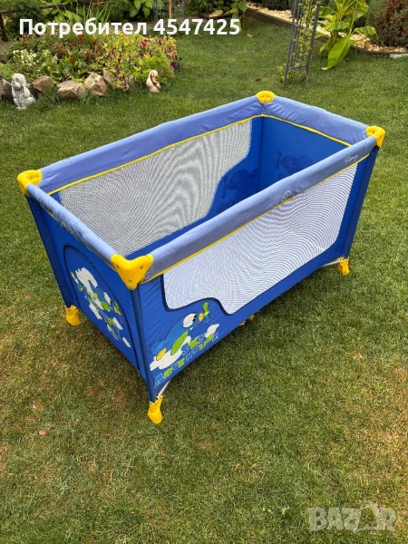 Бебешка кошара с матрак, снимка 1