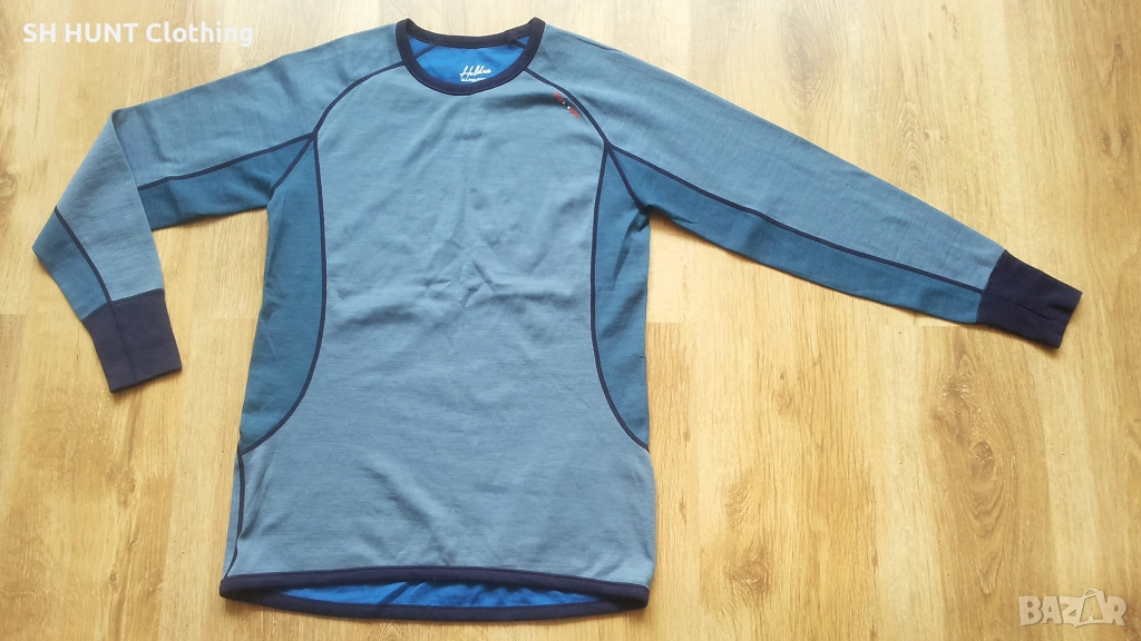 Heldre Thermo Underwear Outside 100% Merino Wool Inside 100% Polyester размер M термо блуза - 1559, снимка 1