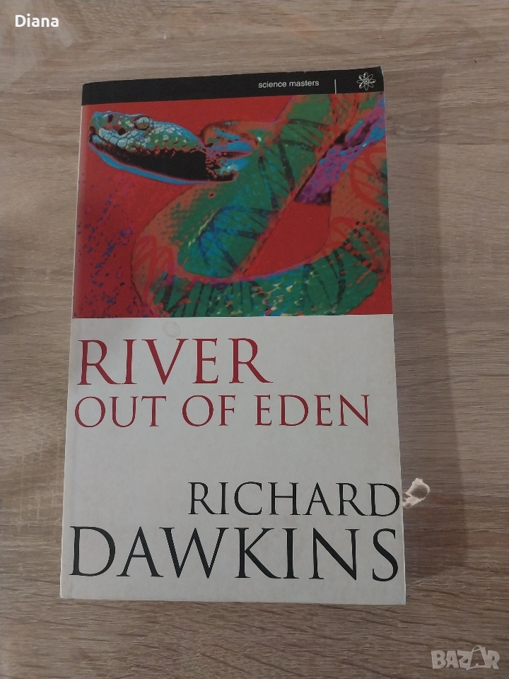 River out of Eden Richard Dawkins English book, снимка 1