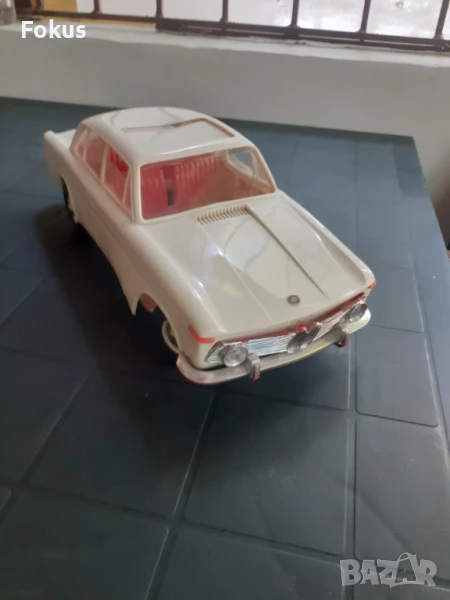 Стара голяма германска количка BMW с механизъм - рядка, снимка 1