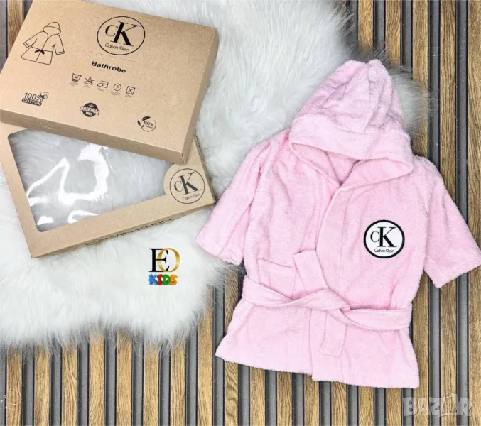 бебешки халати в кутия calvin klein burberry tommy hilfiger louis vuitton , снимка 1