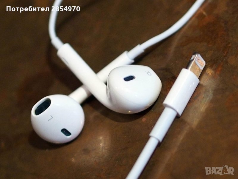 Apple EarPods с Lighting connector Оригинални Слушалки от iPhone X, снимка 1
