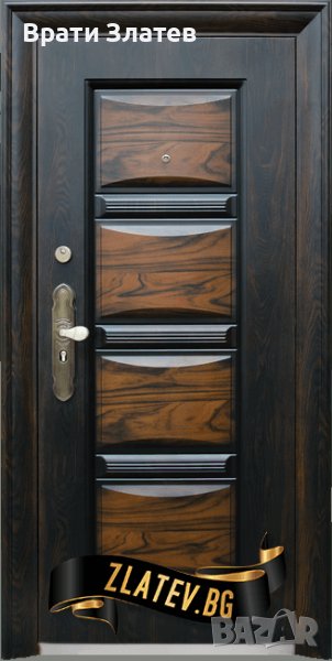 Входна метална врата модел 516, снимка 1