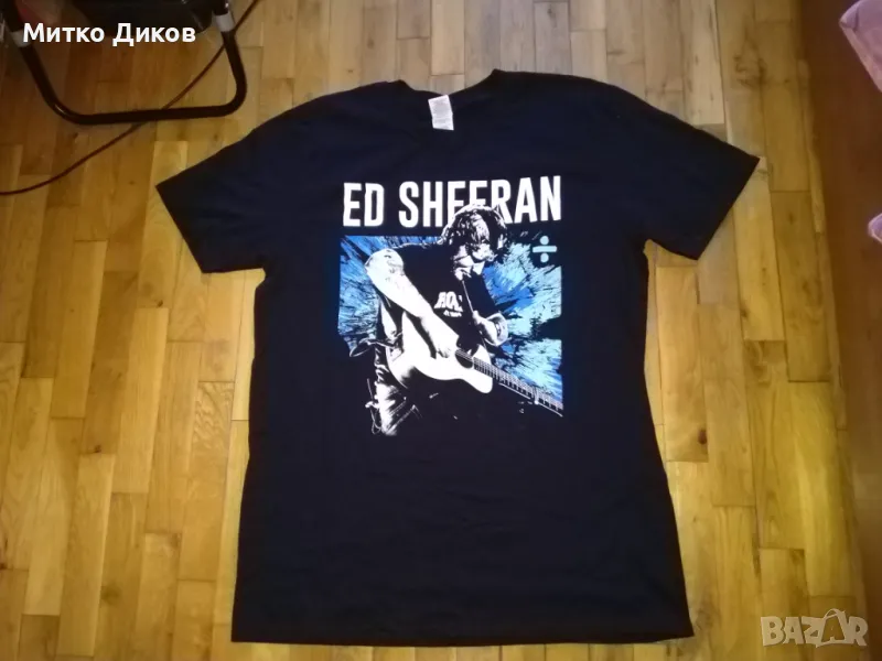 Ed Sheeran Divide World Tour маркова тениска Гилдан размер Л, снимка 1