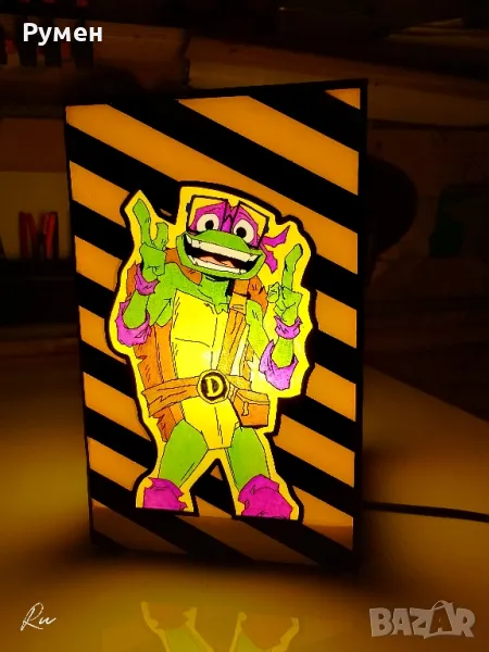 TMNT Лампа, снимка 1