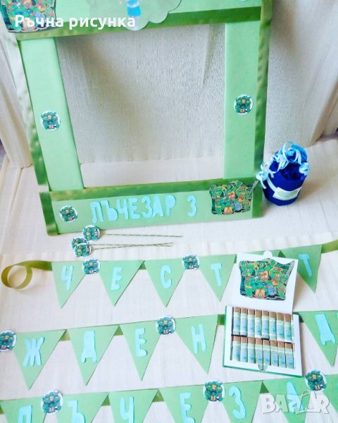 Украса на тема Костенурките нинджа, снимка 1