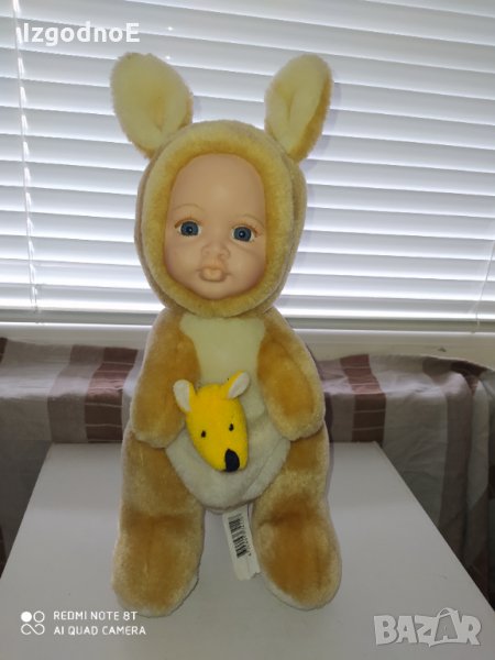 Красива кукла бебе Кенгуру, снимка 1