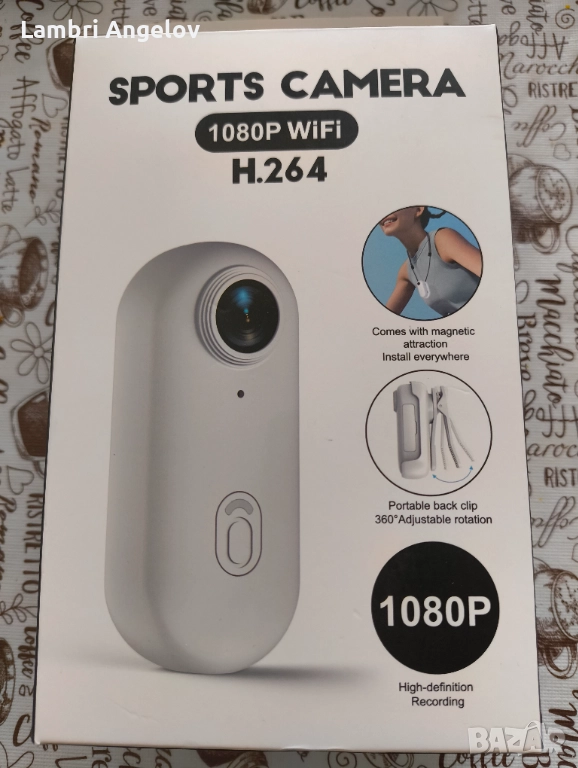Спортна екшън камера, снимка 1