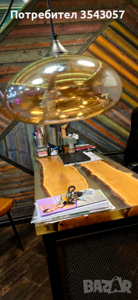 Полилей от цвенто стъкло , снимка 1