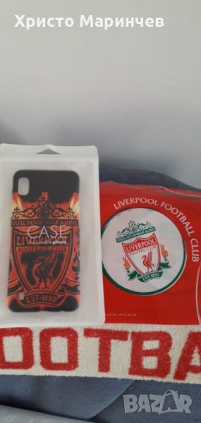 Силиконов кейс за телефон Samsung Galaxy A10 с емблемата на Ливърпул, снимка 1