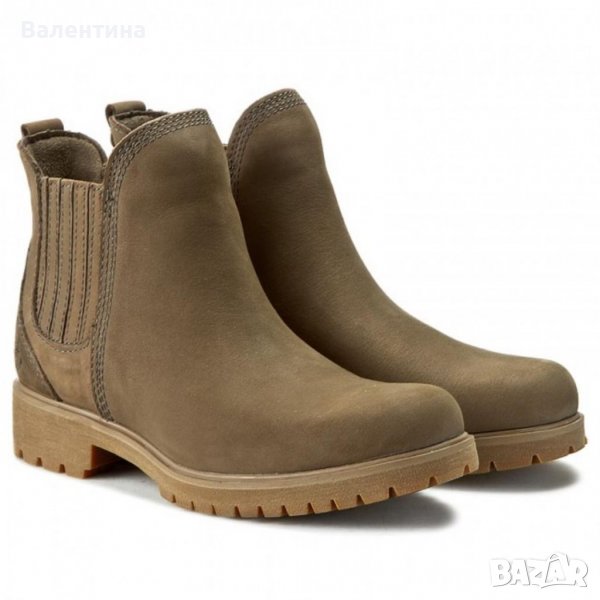 Дамски боти TIMBERLAND Lyonsdale Chelsea A199Z Canteen, 40, набук, снимка 1