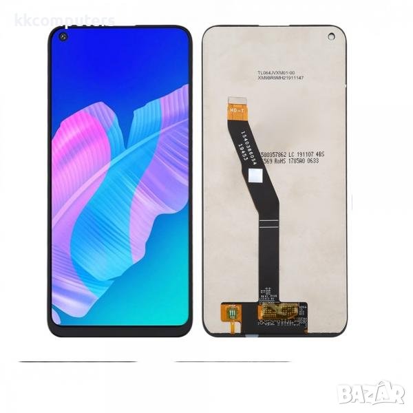 LCD Дисплей за Huawei P40 Lite E / Y7P (2020) Honor 9C / + тъч скрийн / Черен / Оригинал Service pac, снимка 1