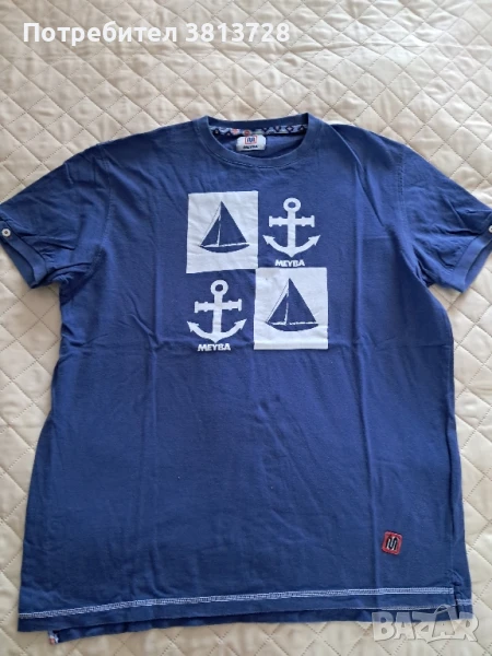 лот тениски маркови и дънкова риза, снимка 1