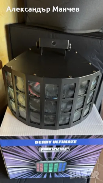 Светлинен LED ефект Derby Ultimate - Flower 5 x 20W, нов !, снимка 1