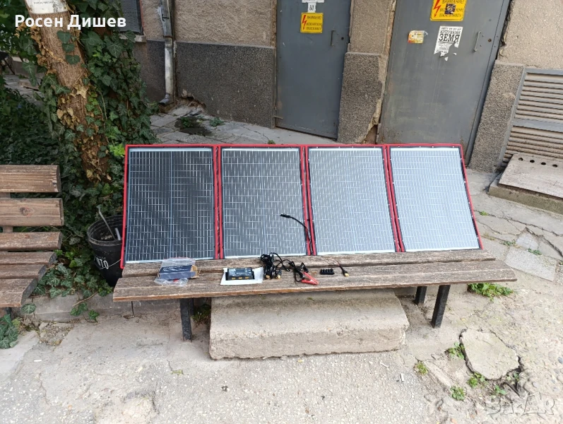 Сгъваем соларен панел 200 вата, снимка 1