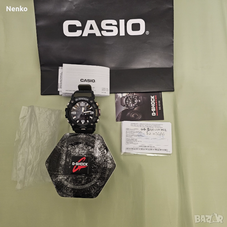 Часовник casio gg b100, снимка 1