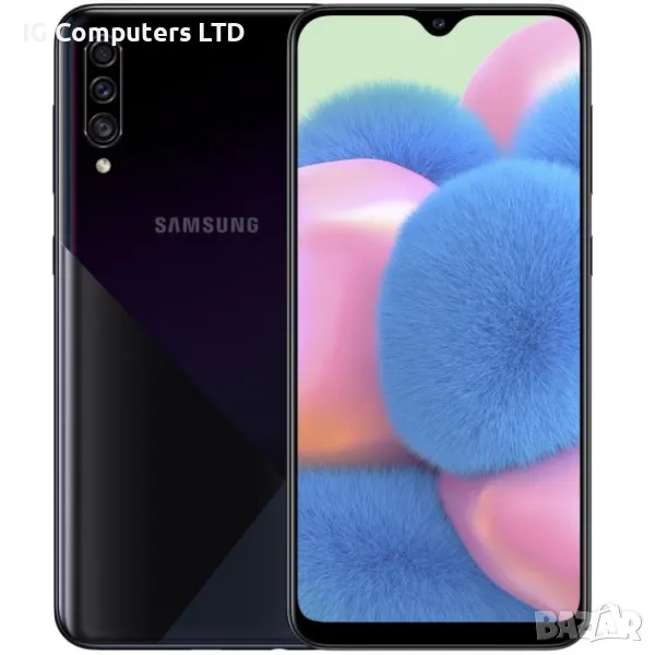 Отличен Осемядрен Телефон Samsung Galaxy A30s Dual SIM 64Gb Отличен AMOLED дисплей и тройна камера! , снимка 1
