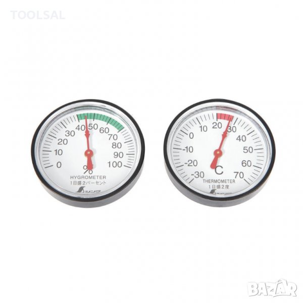 Термометър/влагомер Shinwa, комплект, снимка 1