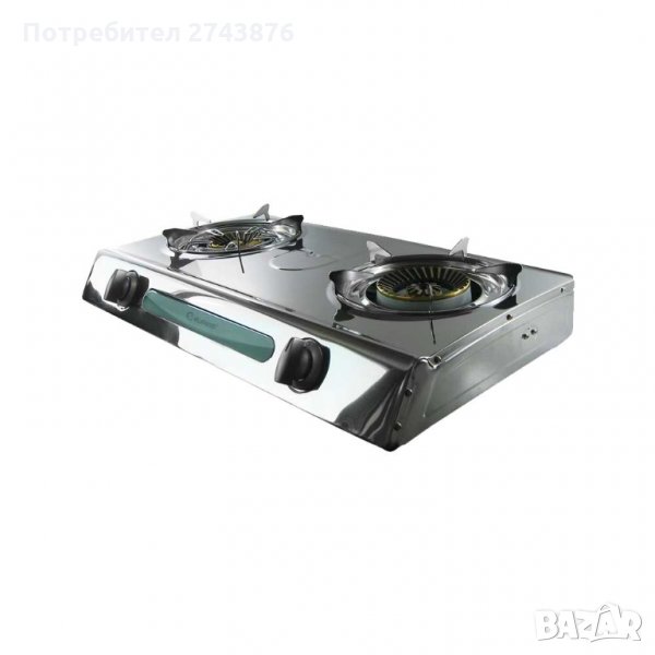 Двоен газов котлон за употреба на открито ELEKOM В-2, снимка 1