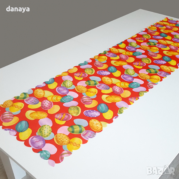 2819 Великденски тишлайфер за маса, 140x40cm, различни модели, снимка 1