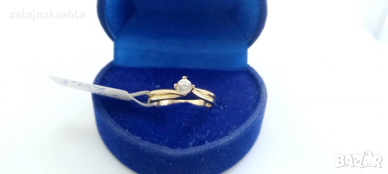 Нов Златен пръстен-2,49гр/14кр, снимка 1