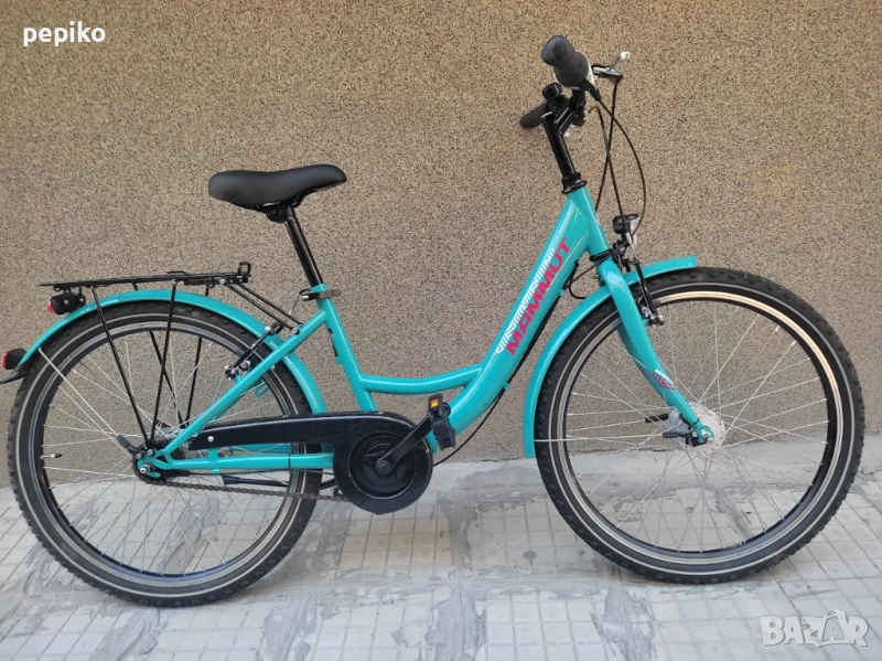 Продавам колела внос от Германия НОВ юношески алуминиев велосипед MAMUT 24 цола,алуминиева рамка 24 , снимка 1