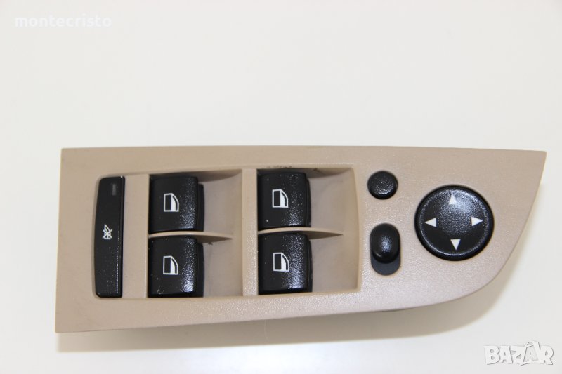 Панел бутони ел.стъкла BMW E90 E91 Serie 3 (2004-2013г.) 61319155501 / 9217334 , снимка 1