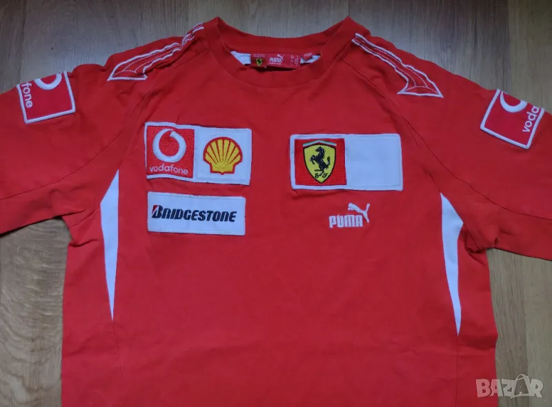 F1 / Formula 1 / Scuderia Ferrari - мъжка тениска на Puma, снимка 1