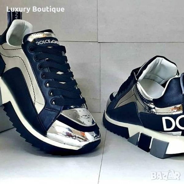 Маратонки Dolce&Gabbana silver, снимка 1
