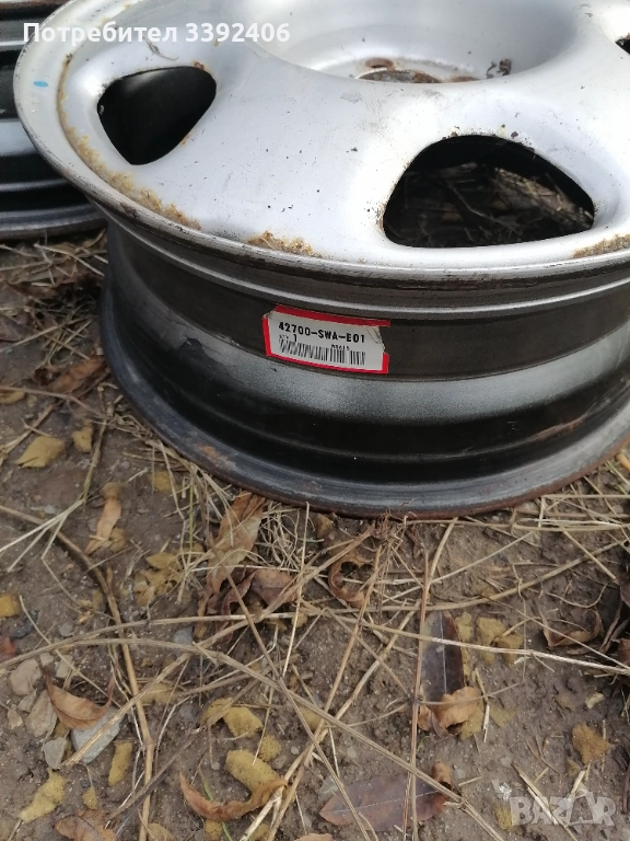 4бр железни джанти 17цола за ЦРВ, снимка 1