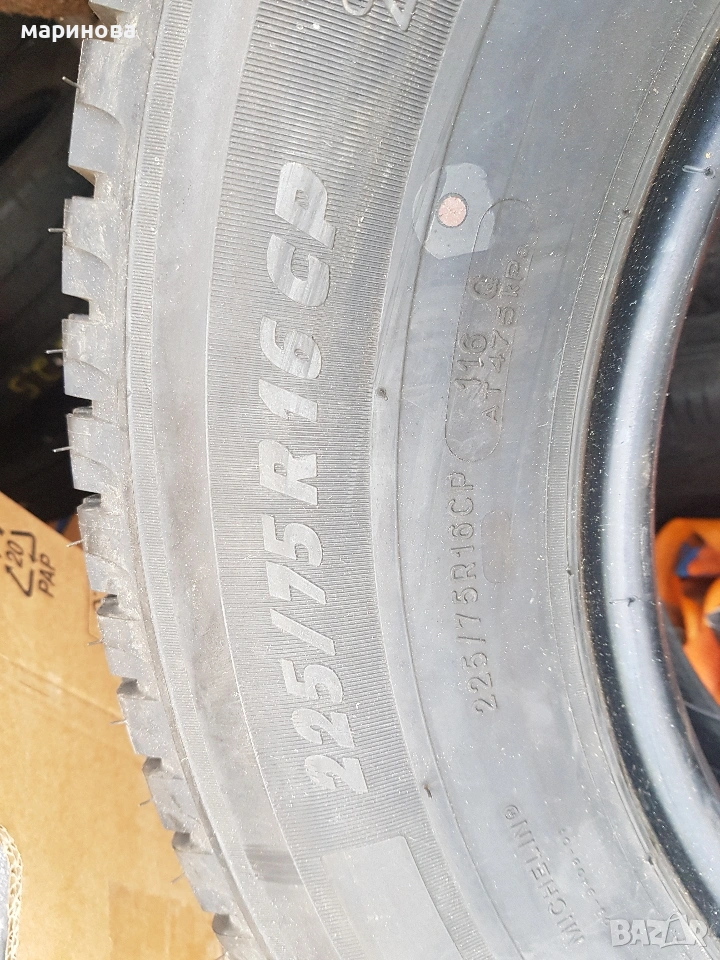 4бр ЧИСТО НОВИ ГУМИ Всезонни Michelin Agilis Camping , снимка 1