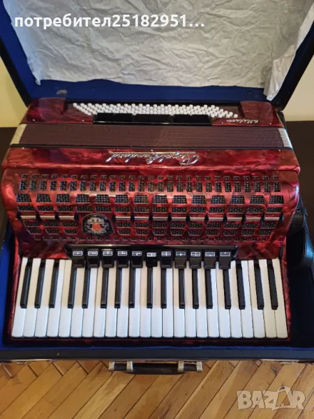 Акордеон 120баса професионален , снимка 1