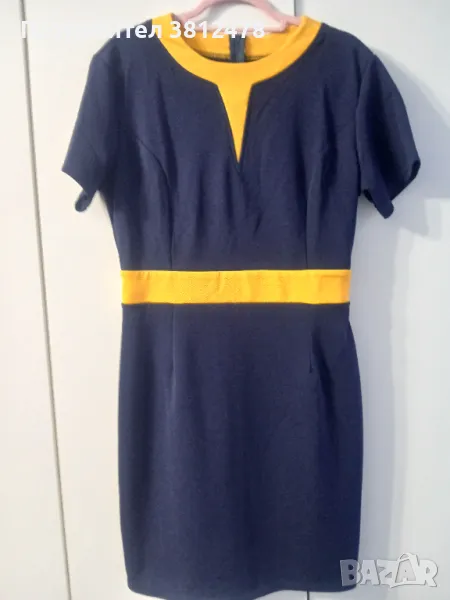 Нова рокля в два цвята, снимка 1